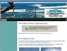 Tablet Screenshot of indianoceanlongboardclub.org.au